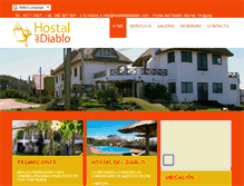 Tablet Screenshot of hostaldeldiablo.com